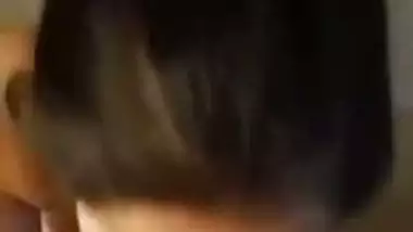 HD Indian blowjob of a lady makes her man cum profusely