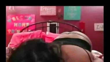 Amateur Bengali Girlfriend Rubs Pussy On Pillow Before Masturbating