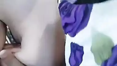 Young boy shoots blowjob MMS with a sexy shemale
