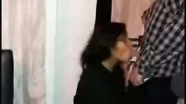 Sexy Indian Prostitute Sucking Dicks Of Clients At Party