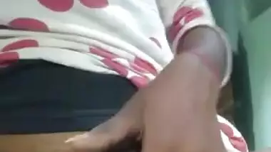 Horny girl fingering wet pussy