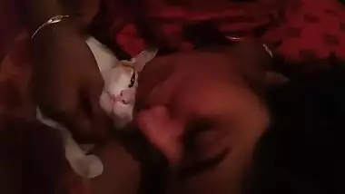 Horny Indian female is prepared for amateur porn shooting in her bed