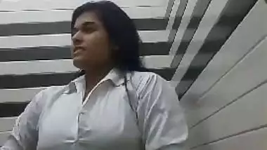 Desi Girl Doing Challenge Given By Bf To Strip