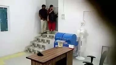 Indian Manager fucks her desi employee in the basement P1