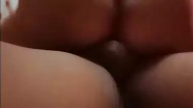 My Gf Ride Fuck me Slowly until I Come Suddenly on Her Tight Pussy
