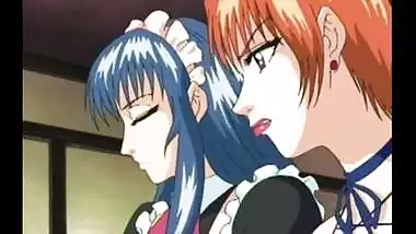Busty Anime Lesbians Fingering