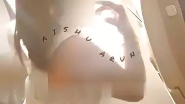 Daring Indian wife shows her boobs on a public flight