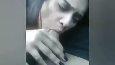 Sexy Indian girl blowjob and cum on face