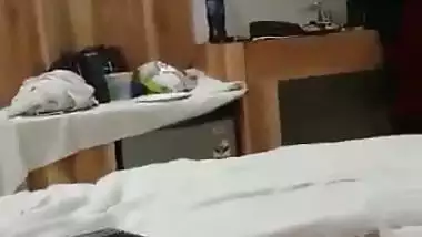Two college girls enjoy lesbian sex before their lovers