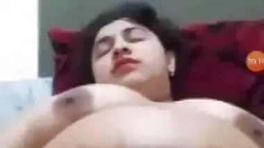 Bhabhi fingering wet pussy on video call sex chat