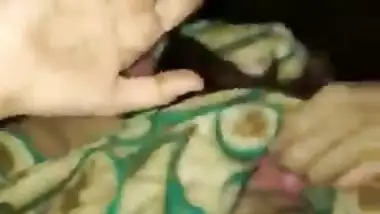 Gf boobs pressed hard by lover