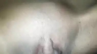 Her shaved cunt fucking