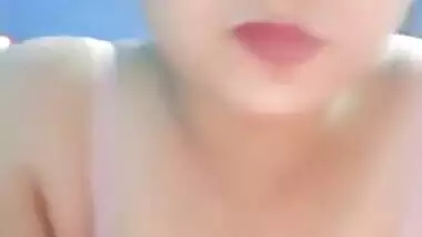 Indian beautiful girl video call with lover-2