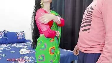 Indian Priya Touches Cock While Dirty Talking With Him