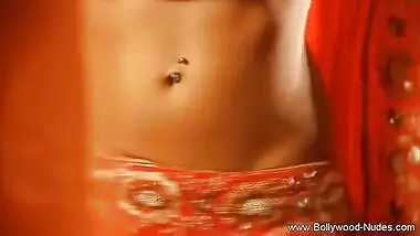 Bollywood cutie Strips and Dances 
