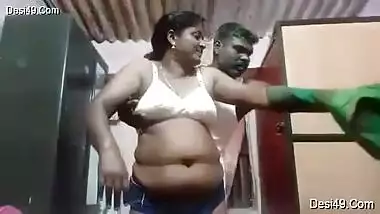 Today Exclusive- Mature Tamil Wife Boob Sucking And Fucking Part 2