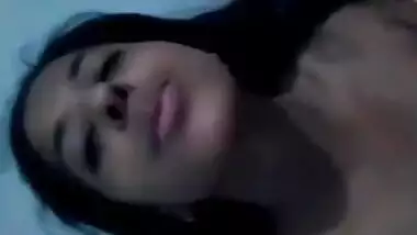 hot teen girl making nude video for boyfriend