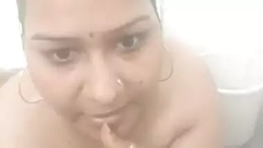 Horny Desi Bhabhi Bathing And Masturbating