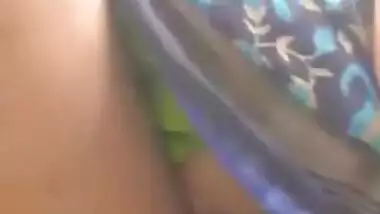Telugu Bhabhi Showing Her Boobs and Pussy Part 2