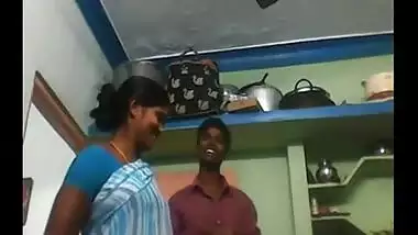 South Indian aunty caught by devar during changing