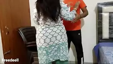 Bangla xxx video of a horny devar fucking his boudhi rough