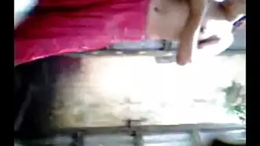 Hidden cam clip of a desi girl bathing
