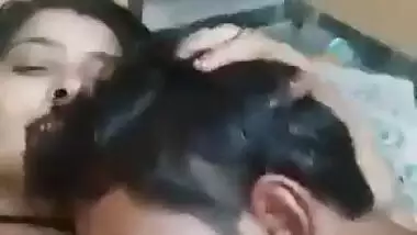 Indian lovers homemade foreplay sex video