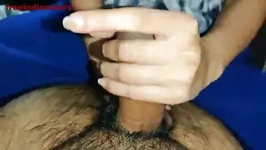 Indian Cousin Playing with dick in a new way