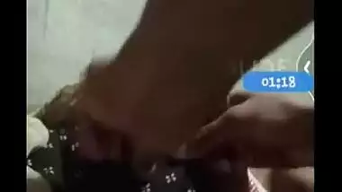 Hubby Showing Wife Boobs to Friends On Video call