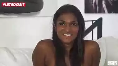 LETSDOEIT - Bootylicious Indian Ebony Teen Hottie Ass Fucked At Casting