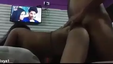 Cute Divya Lovely Sex With Her Boyfriend In Hotel.