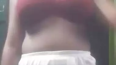 College girl stripping and showing big boobs viral MMS