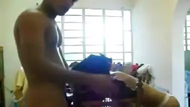 pretty Indian girlfriend naked on the table 