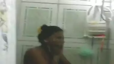 Trini Indian Girl Bathing