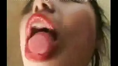 Sexy Lips Of Indian Teen Girl