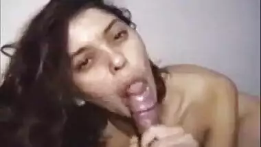 Desi horny wife shows her love for penis