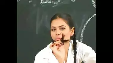 Hot Photo Shoot Of Desi Porn Actress As Naughty Student