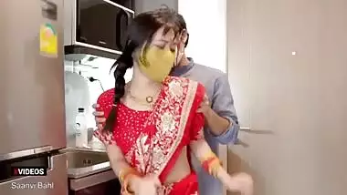 BiG Ass Indian Step-daughter seduce her Step father's Large Dick! ( Hindi Voice )