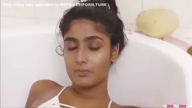 Indian Girl Reha Hotty In Bathroom