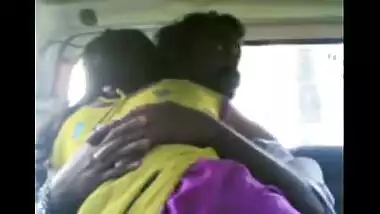 Bangladeshi couple making outdoor sex in car