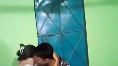 Desi boy and girl romance alone in home