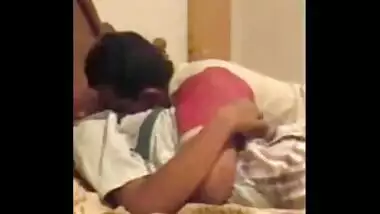 Indian Guy fix CAM near bed and filmed fucking with GF