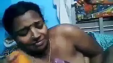 First Blowjob Experience Of Busty Tamil Aunty