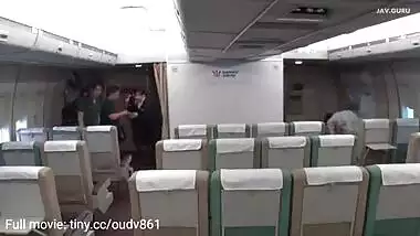 Japanese Porn Showing Horny Air Hostess Banged In Flight