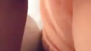 Religious aunt records her blowjob MMS sucking a dick