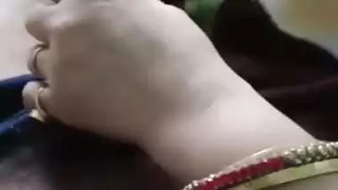 indian couple playing with eachother's body