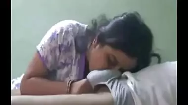 Desi Indian College Legal age teenager Girlfriend Engulfing Rod