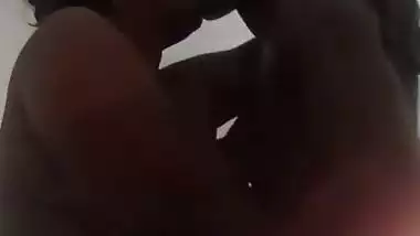South Indian man fucks a chubby lady hard in bed