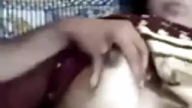 Cute Indian XXX couple have a hot sex and take a video MMS