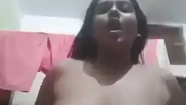 Naked fingering horny girl big boobs viral show